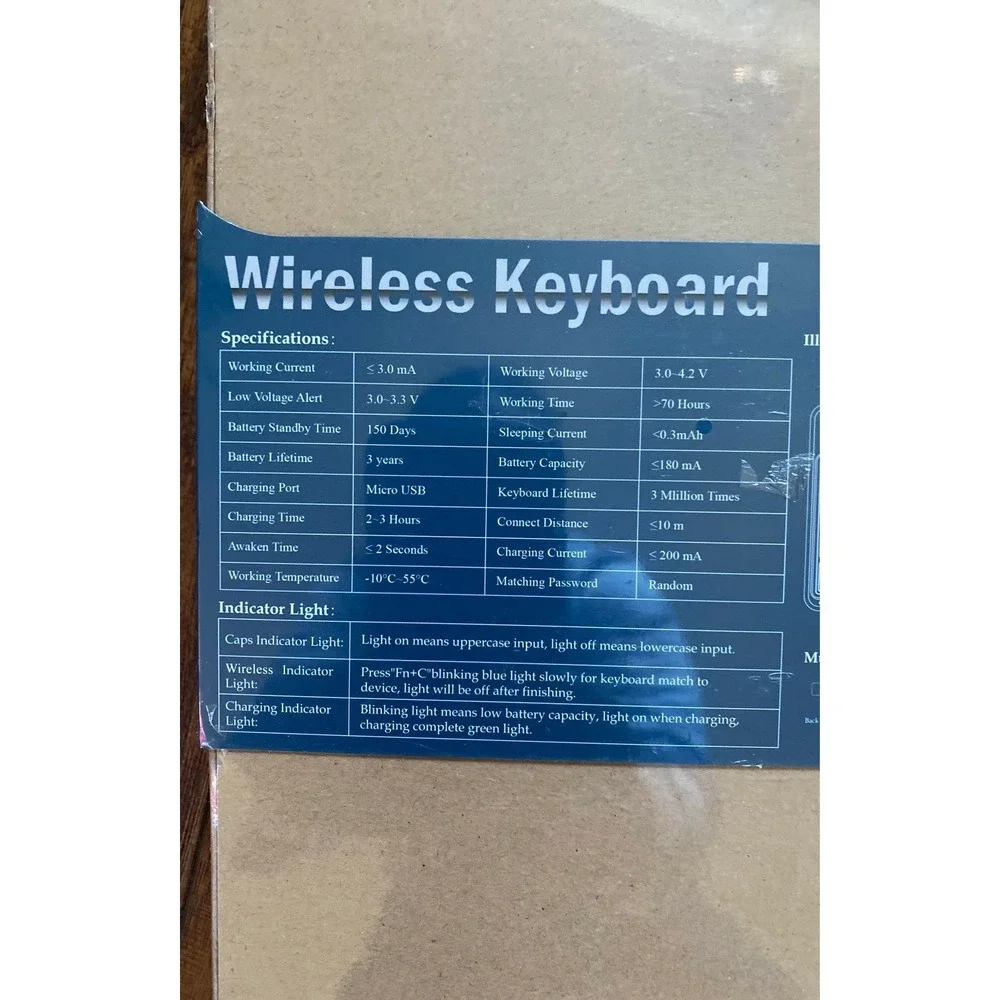Wireless Keyboard / Case For iPad Air Ai
